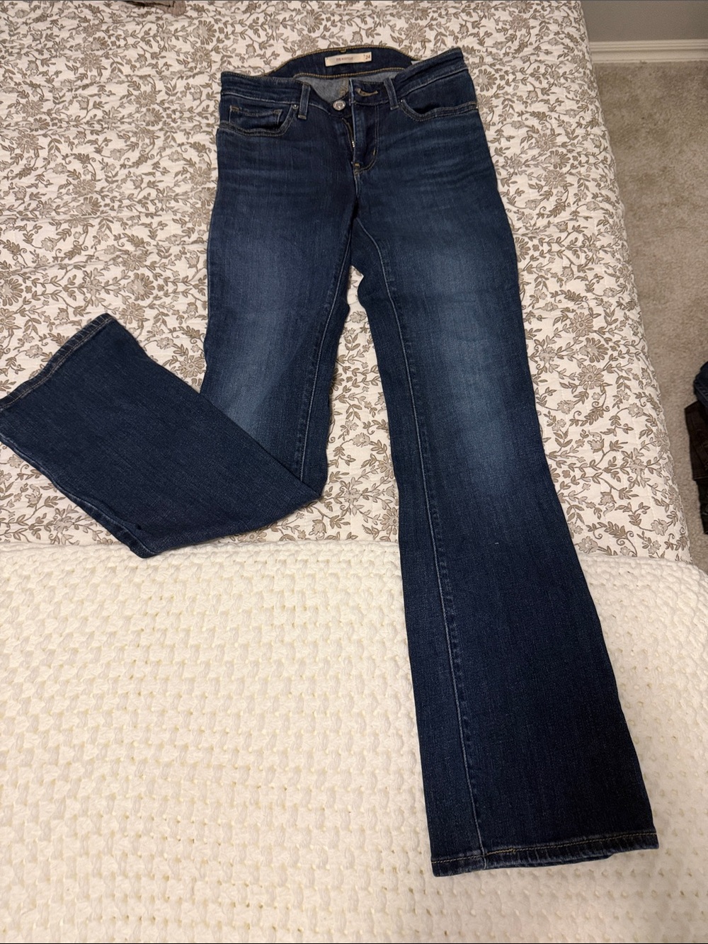 Levi's Dark Indigo Bootcut Jeans